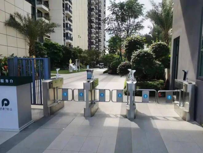 艾科智泊人行门禁摆闸精品案例详解(图5)