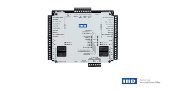 HIDAero控制器——主流门禁系统可靠的控制平台(图1)