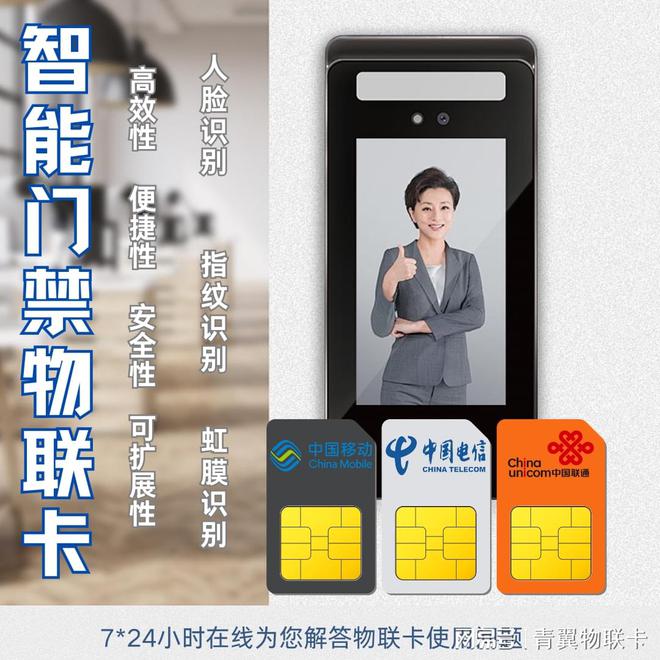 青翼物联：智能门禁物联网卡大揭秘你真的了解吗？【手机禁用】(图1)