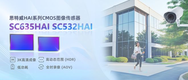 思特威推出6MP和5MP高分辨率图像传感器助力安防和IoT应用高清化升级(图1)