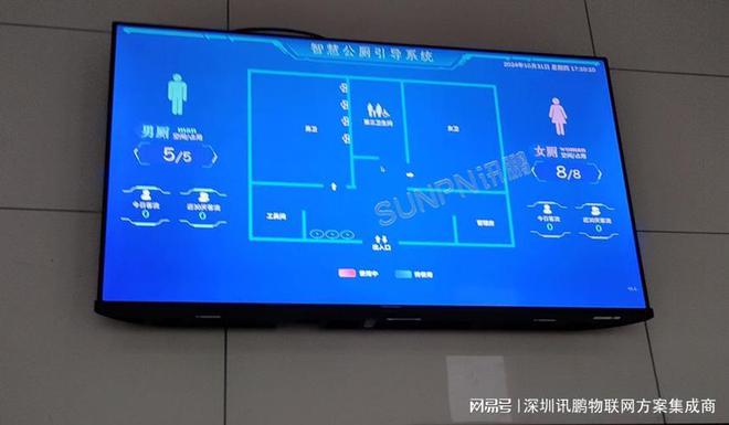 景区智慧公厕帮助游客及时了解厕所有无人情况(图1)