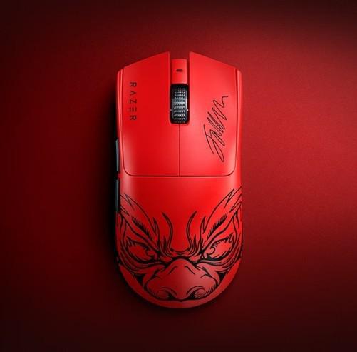 雷蛇毒蝰V3专业版Faker联名版发布轻量设计配高性能传感器(图1)