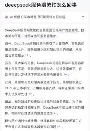 DeepSeek频繁提示服务器繁忙(图3)