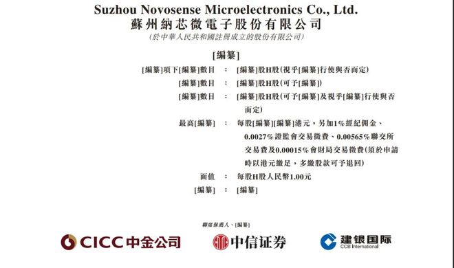 传感界龙头企业冲刺港股IPO！(图1)