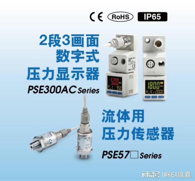 WKEA维嘉新产品特辑-数字式显示器PSE300AC系列(图1)