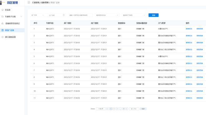 环保门禁电子台账系统：车牌识别、监控、电子台账一体化(图3)
