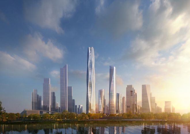 4988米！南京河西第一高楼！预计2028年完工！（内附：建设历程与当前进展）(图4)