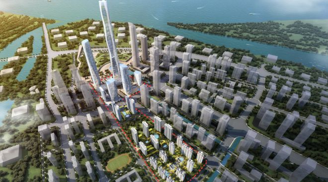 4988米！南京河西第一高楼！预计2028年完工！（内附：建设历程与当前进展）(图3)