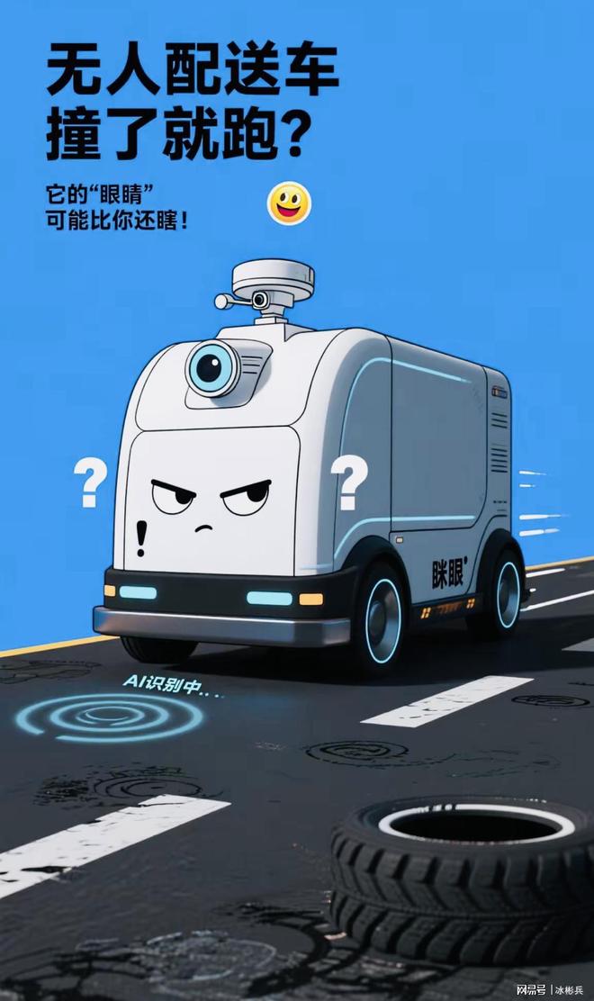 无人配送车撞了就跑？它的眼睛可能比你还瞎！(图1)