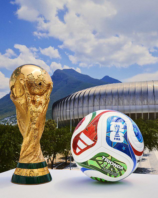 FIFA发布2026年世界杯比赛用球内置最新一代传感器(图1)