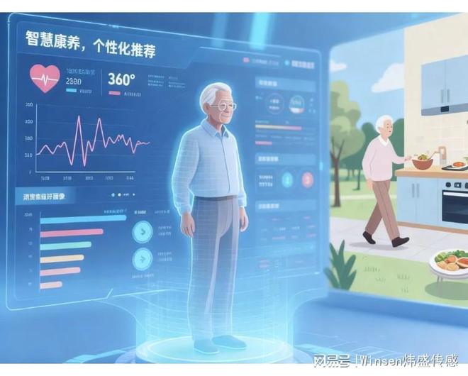 银发浪潮已来！传感器点亮智慧康养让养老变“享老”(图1)