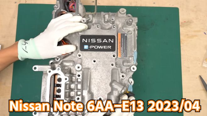 拆解日产Notee-POWER逆变器：构造太简洁了(图4)