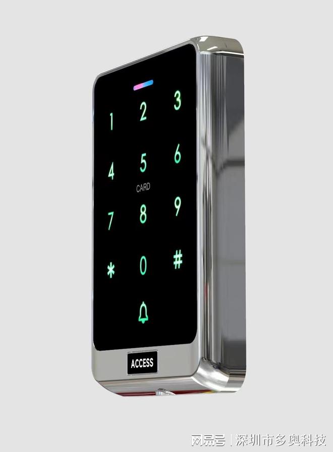 选好门禁控制系统的重要配件-金属触摸密码门禁读卡器马虎不得(图1)