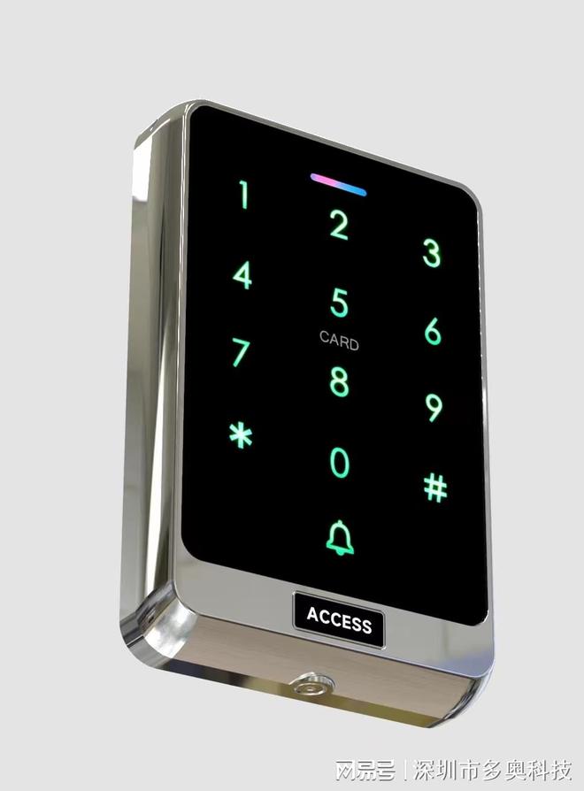 选好门禁控制系统的重要配件-金属触摸密码门禁读卡器马虎不得(图3)