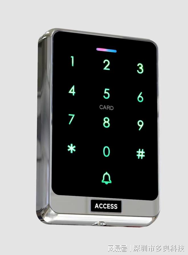 选好门禁控制系统的重要配件-金属触摸密码门禁读卡器马虎不得(图4)