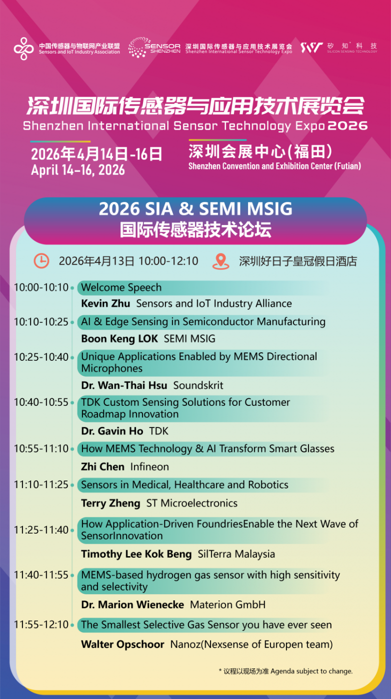 生态集结传感产业顶流盛会重磅来袭(图1)